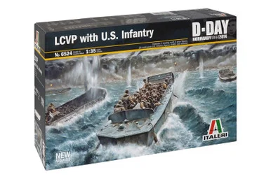 1/35 LCVP W/U.S. INFANTRY - ITA6524