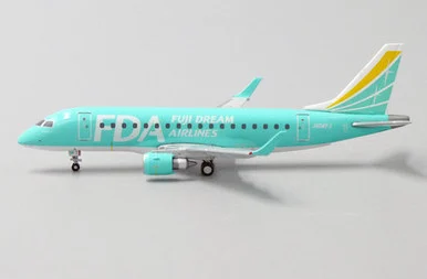 Fuji Dream Airlines Embraer 170-100STD "Green Color" JA04FJ EW4170001 Scale 1:400