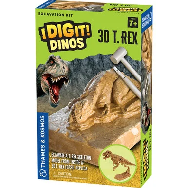 Thames & Kosmos 657550 I Dig It! Dinos - 3D T. Rex Excavation Kit