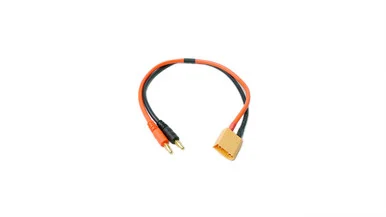 Racers Edge 1618 Charge Adapter: M XT90 to M 4mm Bullets-300mm Wire