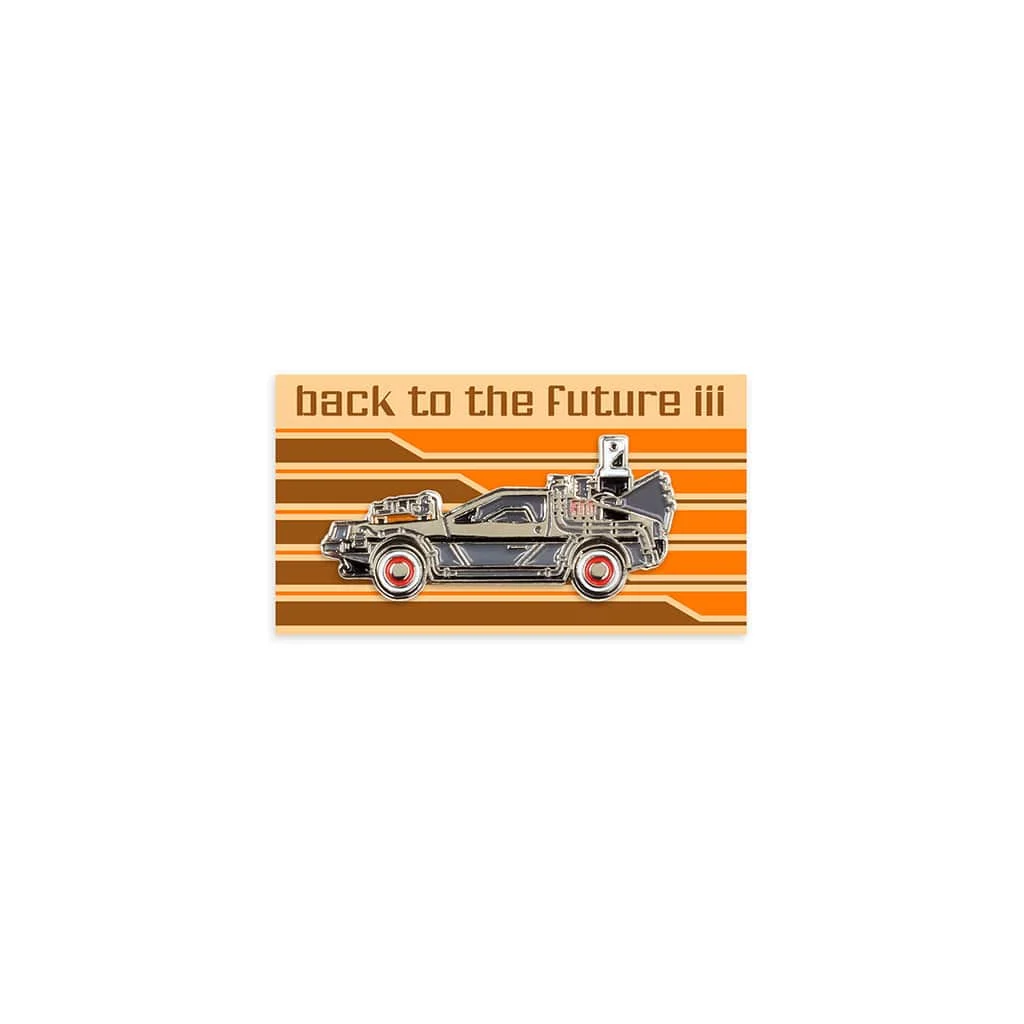 Delorean (1885) Enamel Pin - Tom Whalen