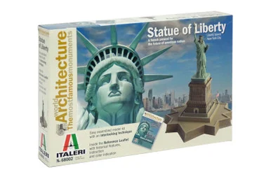 Italeri 68002 Statue Of Liberty World Architecture 3D Puzzle