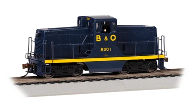 Bachmann 668201 HO GE 44 Ton Switcher - Baltimore & Ohio #8301