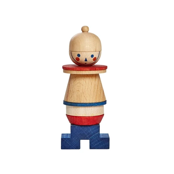 Stacking Toy Stick Figure No. 02 - Wooden Story
