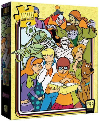 USAopoly USOPZ010544 Scooby-Doo: Meddling Kids 1000 Piece Jigsaw Puzzle