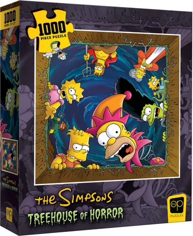 USAopoly USOPZ006697 Simpsons Treehouse of Horror 1000 Piece Jigsaw Puzzle
