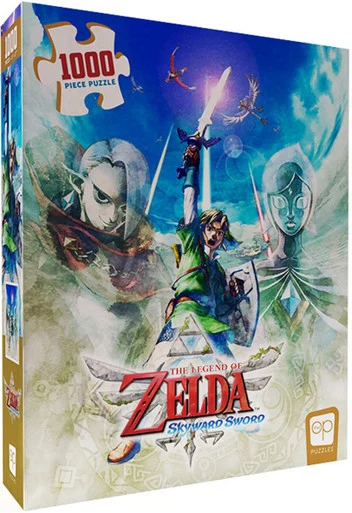USAopoly USOPZ005736 Zelda Skyward Sword Puzzle 1000 Piece Jigsaw Puzzle