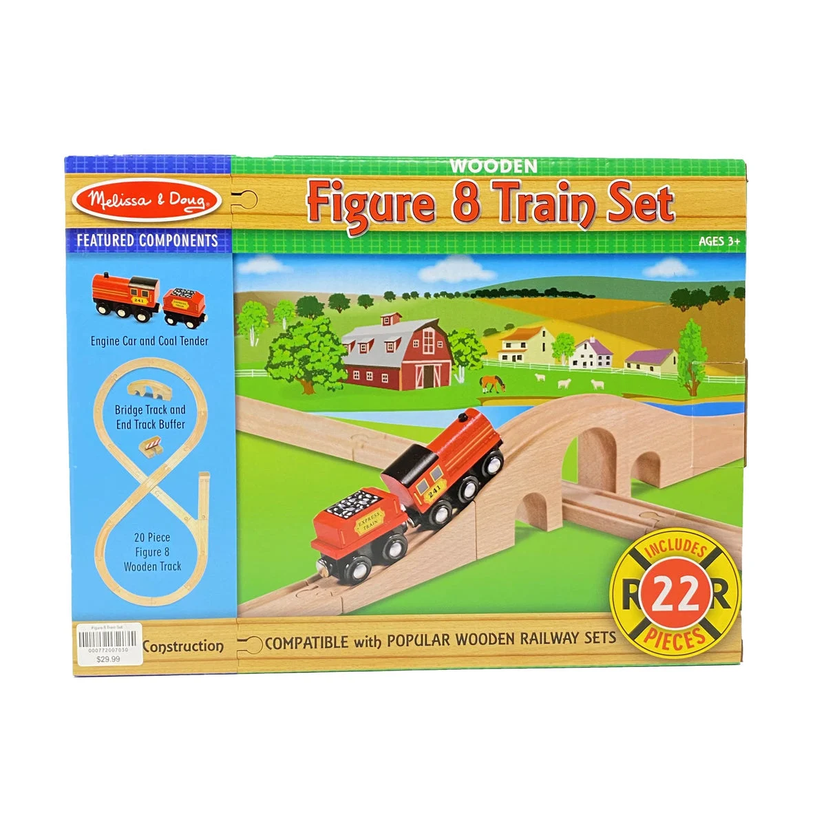 Figure 8 Train Set - Melissa & Doug, LLC