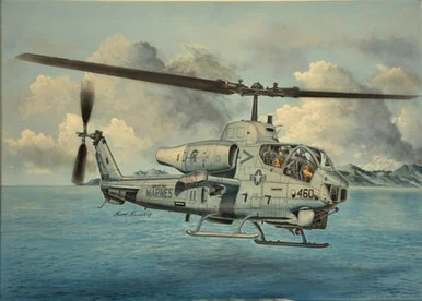 1/35 AH-1W Super Cobra (Turned Exhaust)
