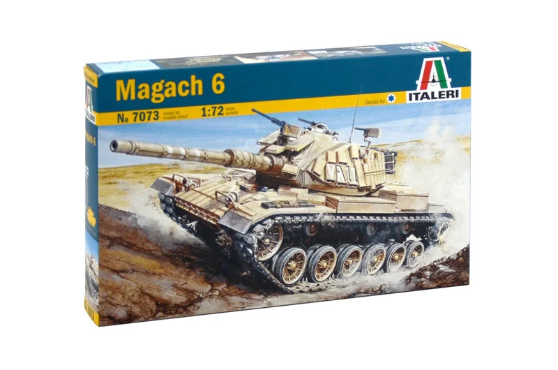 Magach 6 Tank 1/72 Scale Plastic Model Kit - Italeri