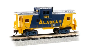 Bachmann 70769 N 36' Wide-Vision Caboose - Alaska Railroad