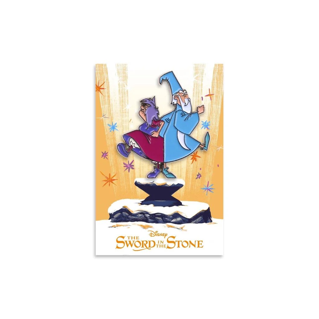 The Sword in the Stone – Madam Mim vs. Merlin Enamel Pin - Oliver Barrett
