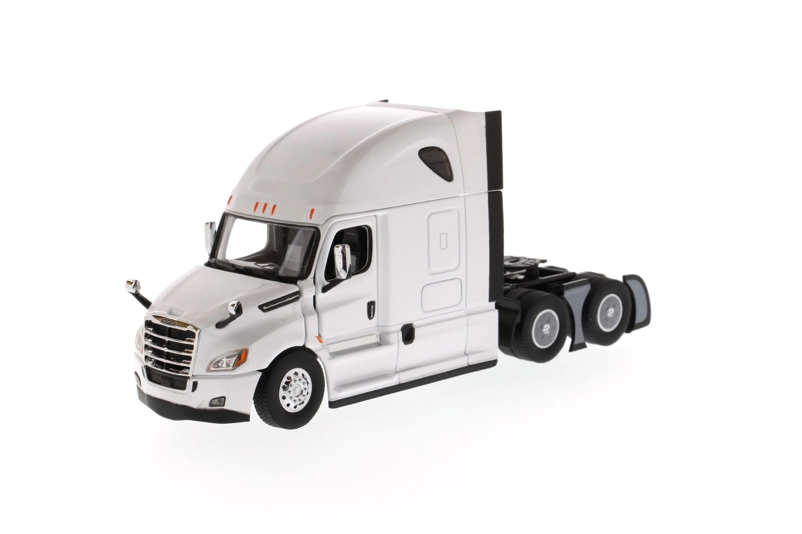 Freightliner Cascadia Tractor (Pearl White) Sleeper Cab 1:50 Scale Model - Diecast Masters
