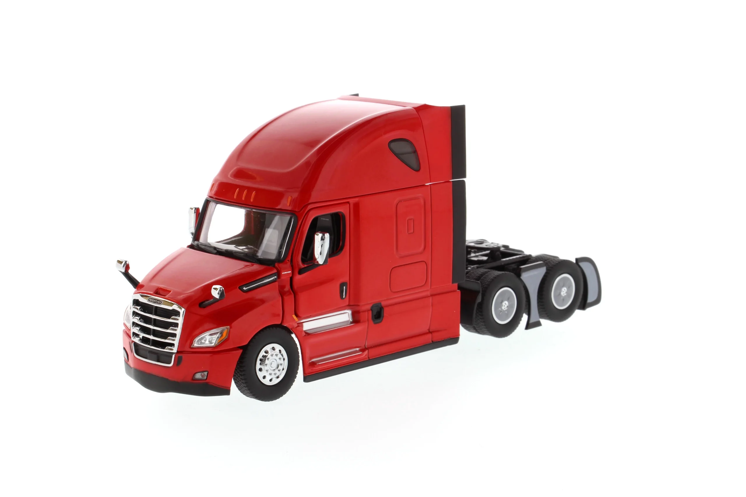 Freightliner Cascadia Tractor (Red) Sleeper Cab 1:50 Scale Model - Diecast Masters