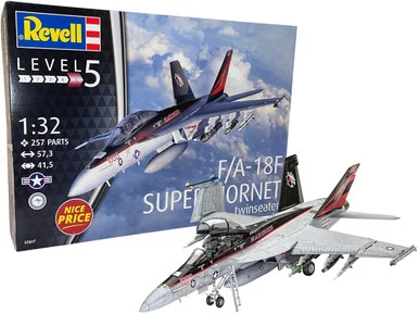 Revell 03847 F/A-18F Super Hornet 1/32 Scale Model Kit