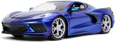 Jada Toys 32537 2020 Chevy Corvette Stingray Car 1/24 Scale Die-Cast Model