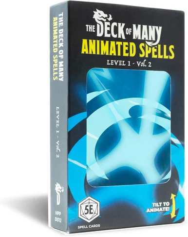 Hitpoint Press D012 The Deck of Many Animated Spells: Level 1 Volume 2 - Hit Point Press