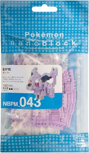 Nanoblock Kawada NBPM-043 Pokemon Espeon