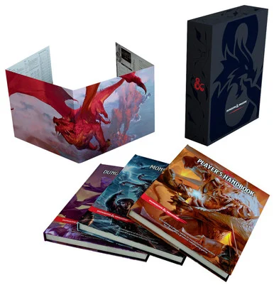 Wizards of the Coast C58720000 Dungeons & Dragons RPG: Core Rulebook Gift Set Hard Cover