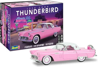 Revell 85-4518 1956 Ford Thunderbird 1/24 Scale Model Kit