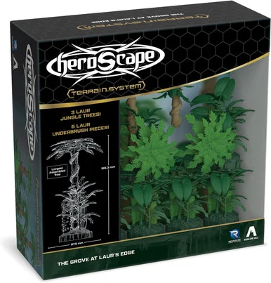 Heroscape: Terrain Expansion - The Grove at Laur's Edge