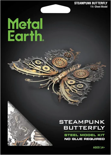 Metal Earth 1021 Steampunk Butterfly 3D Metal Model Kit