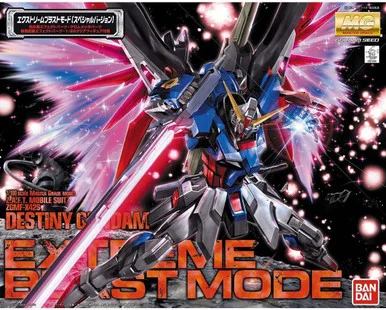 Bandai 5063039 ZGMF-X42S Destiny Gundam Extreme Burst Mode Z.A.F.T. Mobile Suit MG 1/100 Scale Model Kit