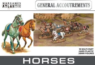 28mm Horses - Wargames Atlantic
