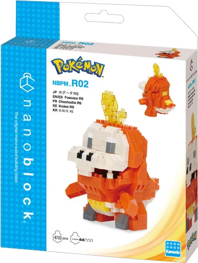 Nanoblock Kawada NBPM-R02 Pokemon Fuecoco