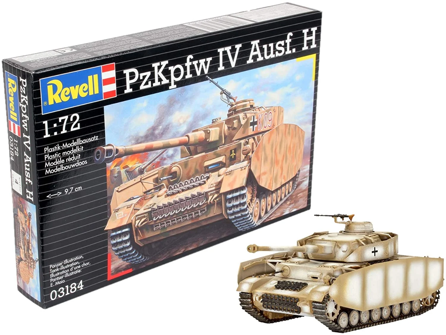 PzKpfw IV Ausf. H 1/72 Scale Model Kit - Revell Germany