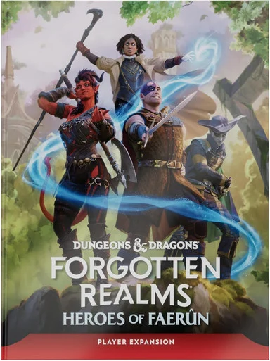 Wizards of the Coast D47120000 Dungeons & Dragons: Forgotten Realms: Heroes of Faerun Hard Cover