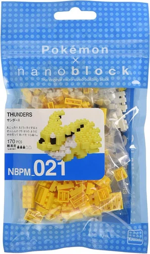 Nanoblock Kawada NBPM-021 Pokemon Jolteon