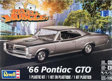 Revell 85-4479 1966 Pontiac GTO 1/25 Scale Model Kit