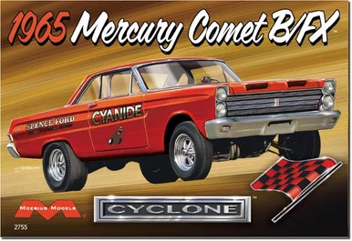 Moebius Models 2755 1965 Mercury Comet B/FX 1/25 Scale Model Kit