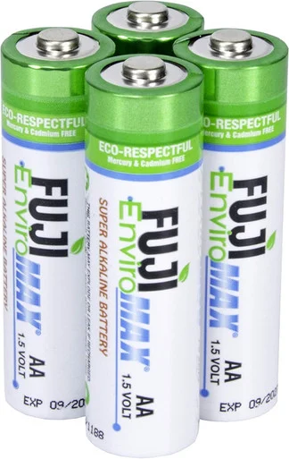 Fuji Batteries FUG4300BP4 AA Alkaline Battery (4) - Fuji Novel Batteries
