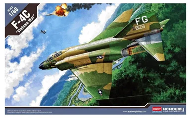 Academy Models 12294 F-4C USAF "Vietnam War" 1/48 Scale Model Kit
