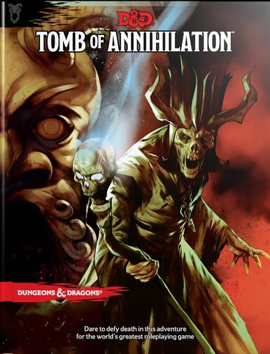 Wizards of the Coast C22080000 Dungeons & Dragons RPG: Tomb of Annihilation Hard Cover