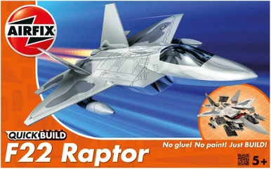 Airfix J6005 F-22 Raptor Quick Build Model Kit