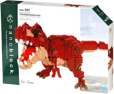Nanoblock NBM-031 Dinosaur DX Tyrannosaurus Rex