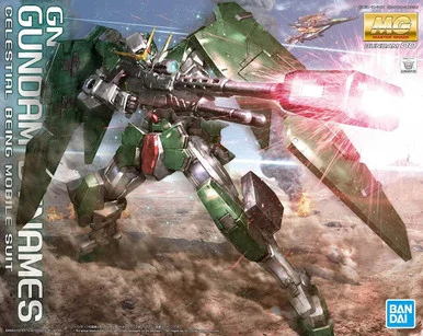 Bandai 5056767 GN-002 Gundam Dynames MG 1/100 Scale Model Kit