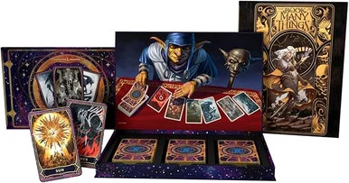 Wizards of the Coast D31960000 Dungeons & Dragons RPG: The Deck of Many Things Alternate Hard Cover