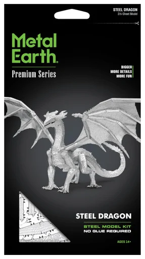 Metal Earth PS2012 Premium Series Steel Dragon 3D Metal Model Kit