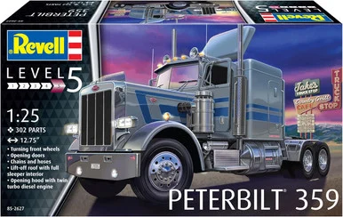 Revell 85-2627 Peterbilt 359 1/25 Scale Model Kit