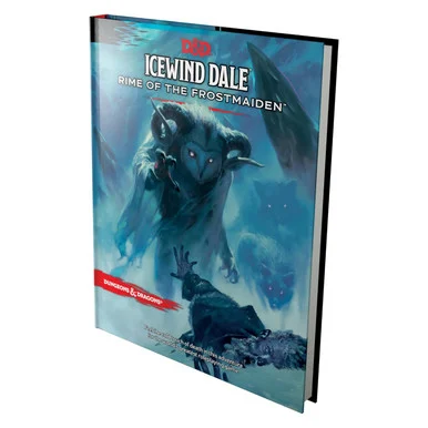 Wizards of the Coast C78670000 Dungeons & Dragons RPG: Icewind Dale - Rime of the Frostmaiden Hard Cover