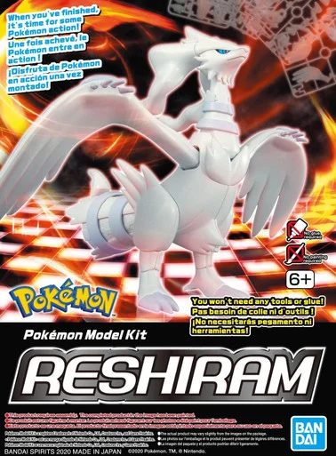 Bandai 2524402 Pokemon Reshiram Model Kit