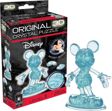 Bepuzzled 30981 Mickey Mouse 3D Crystal Puzzle - University Games