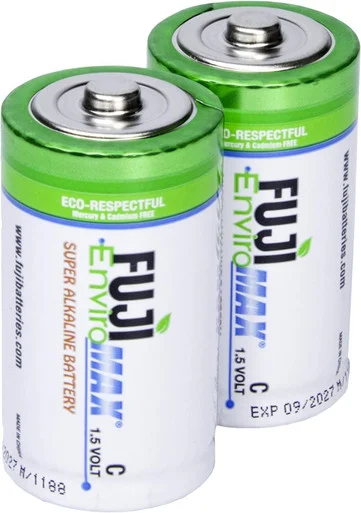 Fuji Batteries FUG4200BP2 C Alkaline Battery (2) - Fuji Novel Batteries