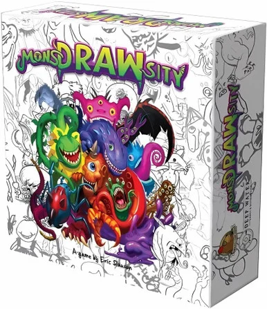 Deep Water Games DWGMDS100 MonsDRAWsity, Drawing Party Game