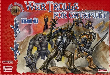 Dark Alliance ALL72033 War Trolls Set #4 1/72 Scale Figures (2) for Catapult - Alliance Figures