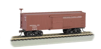 Bachmann 72304 HO Old Time Box Car - Pennsylvania Lines #6193